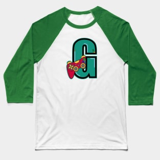 letter G logo Baseball T-Shirt